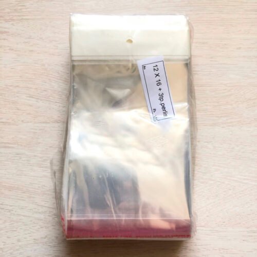 Plastik Perlize 12x16 (+3 cm lem) Isi 500 pcs