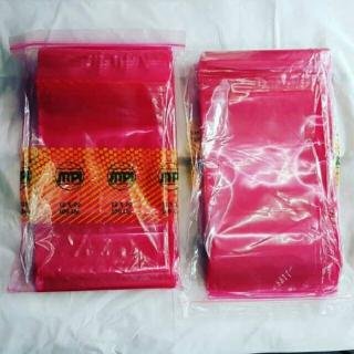 Plastik Klip merk SMPI Uk. 12x20 (Isi 100 pcs) Merah