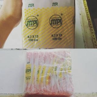 Plastik Klip merk SMPI Uk. 8,7x13  (Isi 100 pcs)