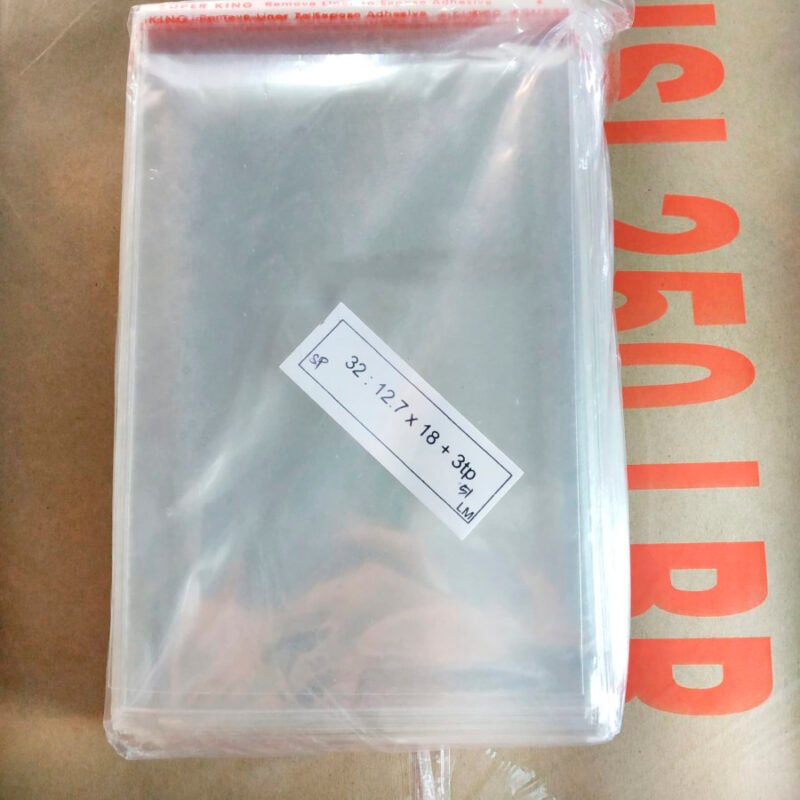 Plastik OPP Lem ROTI uk 12.7x18 (Isi 500 pcs)