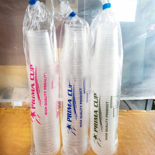 Gelas Plastik Cup PRIMA Uk. 12 / 14 / 16 OZ (Isi 50 Pcs)