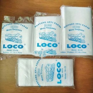 Plastik HD Loco Uk. 1/4, 1/2, 1, 2 kg Antipanas (250 gr)