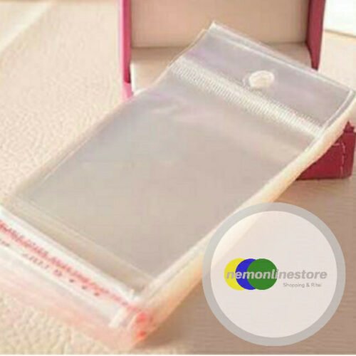 Plastik Opp Seal Lubang 11x18 cm Isi 100 pcs