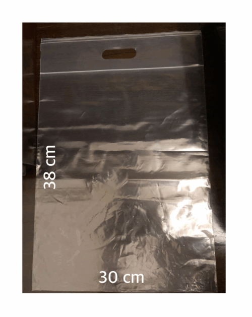 Plastik Klip Pond 30x38 +7 cm / Plastik Ziplock Bening