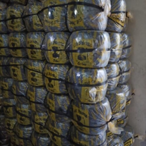 (1 BALL) Tali Plastik Rafia COBRA Hitam