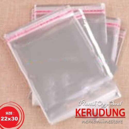 Plastik OPP Lem Seal 22x30 cm Isi 100 Lembar