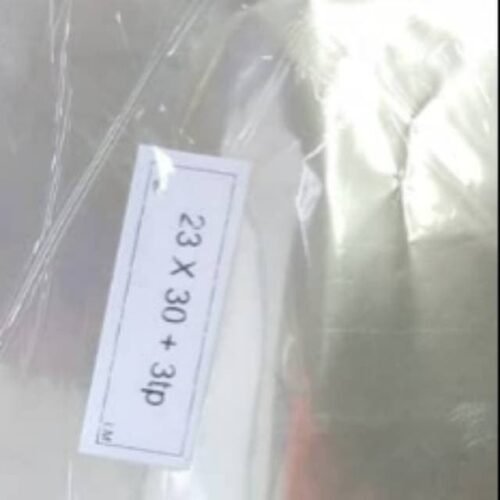 Plastik OPP Lem Seal Uk. 23x30 cm (Isi 100 L)