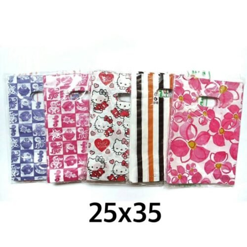Plastik Pon Oval Plong Motif uk 25x35 (isi 100 pcs)