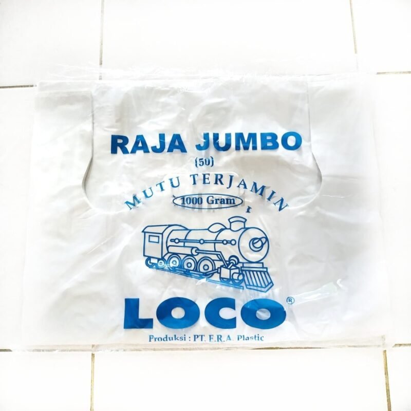 Kantong Plastik Loco Jumbo Tebal Uk. 50 (1 kg)