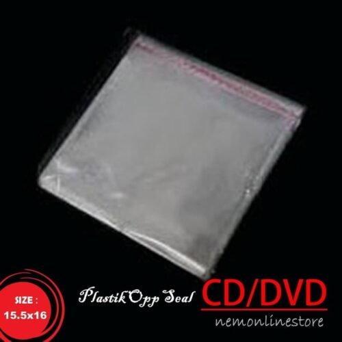 Plastik Opp Lem Seal CD 15,5x16 cm