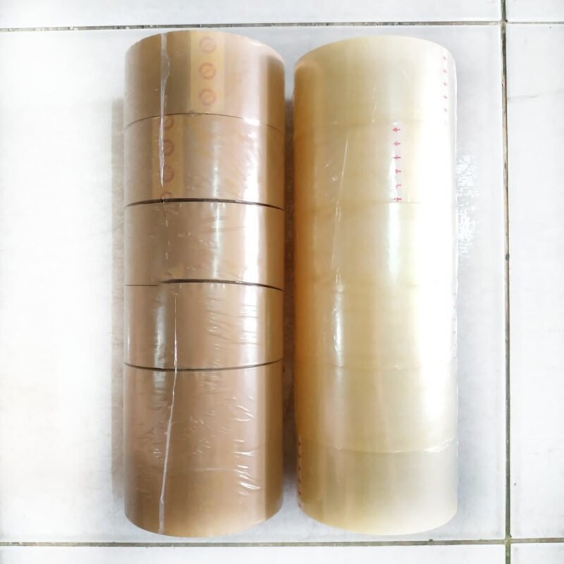 Lakban Daimaru Tape 90 yard Cokelat - Gambar 3