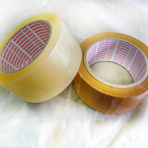 Lakban Daimaru Tape 90 yard Bening