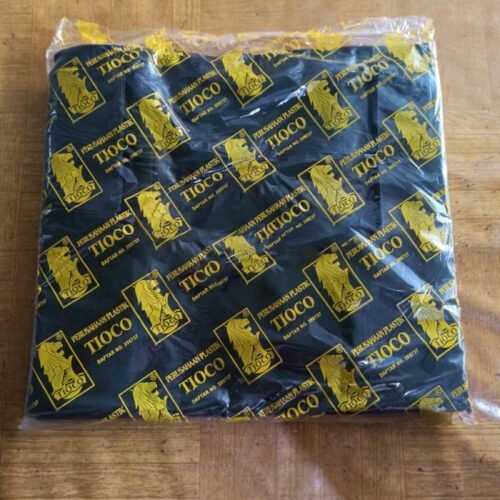 Kantong Plastik HD Tioco TEBAL Hitam 28 / Kresek Hitam 28