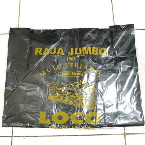 Kantong Plastik LOCO JUMBO Hitam Uk 50 (1 kg)