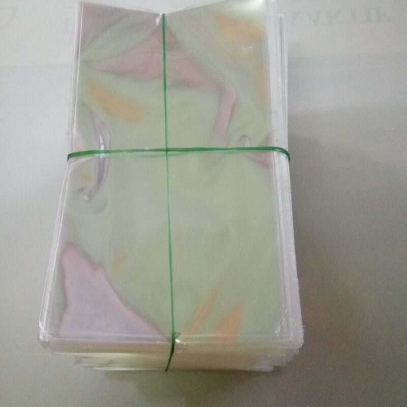 Plastik OPP Kaca Bening TIPIS 027mic Uk Lebar 5-9 (Isi 1 kg) plastik aksesoris - Gambar 4